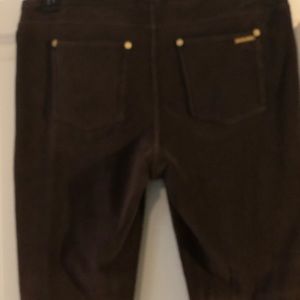 Michael Kors corduroy stretch pants.
